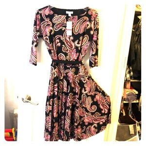 Charter Club Paisley Dress XS